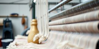 Wolfsburg erlebt einen Boom im lokalen Textilhandwerk Wolfsburg is experiencing a boom in local textile craftsmanship.