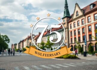 Wolfsburg erlebt einen historischen Moment: Die Stadt feiert ihr 75-jähriges Bestehen Wolfsburg is experiencing a historic moment: The city is celebrating its 75th anniversary.