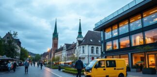 Wolfsburg erlebt einen historischen Moment: Neue Technologie revolutioniert die lokale Wirtschaft Wolfsburg is experiencing a historic moment: New technology is revolutionizing the local economy.