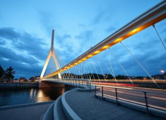 Wolfsburg erlebt einen historischen Tag: Neue Brücke eröffnet Wolfsburg is experiencing a historic day: New bridge opens