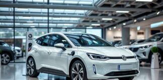 Wolfsburg erlebt einen Rekordanstieg der Elektroauto-Verkäufe Wolfsburg is experiencing a record increase in electric car sales.