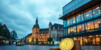 Wolfsburg erlebt einen Rekordanstieg der Krypto-Handelsaktivitäten Wolfsburg is experiencing a record increase in crypto trading activities.