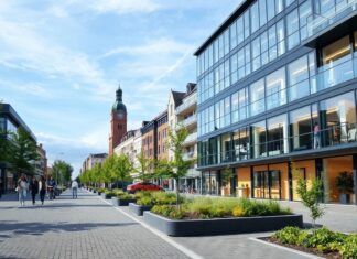 Wolfsburg erlebt einen Wandel: Neue Initiativen für nachhaltige Stadtentwicklung Wolfsburg is undergoing a transformation: New initiatives for sustainable urban development.