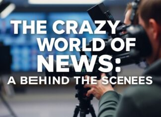 Die verrückte Welt der Nachrichten: Ein Blick hinter die Kulissen The Crazy World of News: A Behind-the-Scenes Look