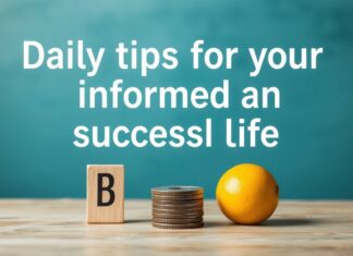 Tägliche Tipps für ein informiertes und erfolgreiches Leben Daily tips for an informed and successful life
