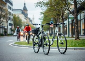 Wolfsburg erlebt einen bemerkenswerten Anstieg der Fahrradnutzung Wolfsburg is experiencing a remarkable increase in bicycle usage.
